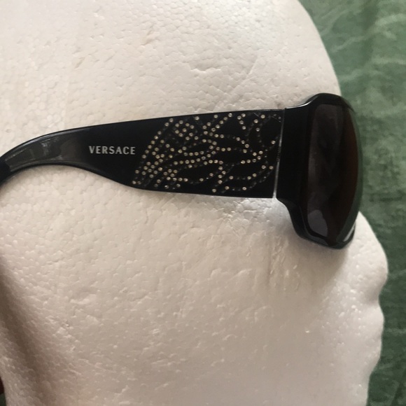 Versace Black Rhinestone Stems main image 10